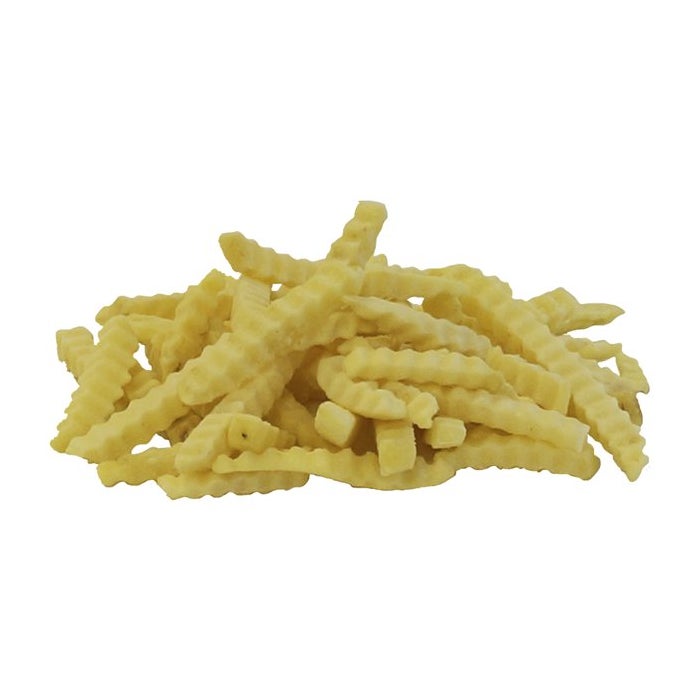 Frites ondulées