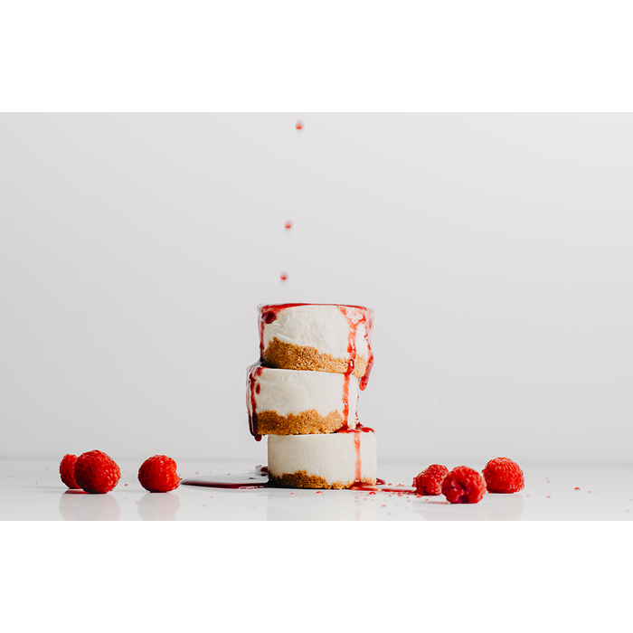 Gateau individuel au fromage style New York