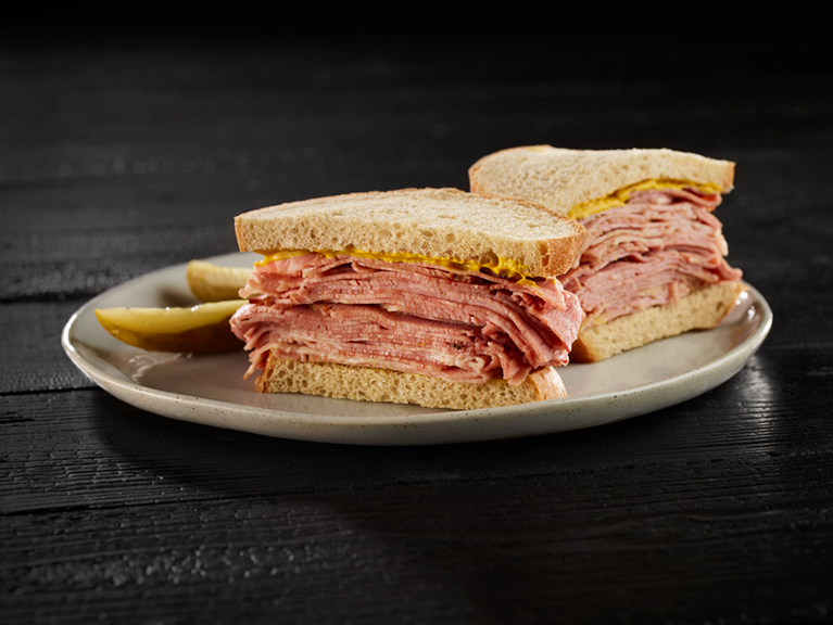 Smoked meat de Montréal