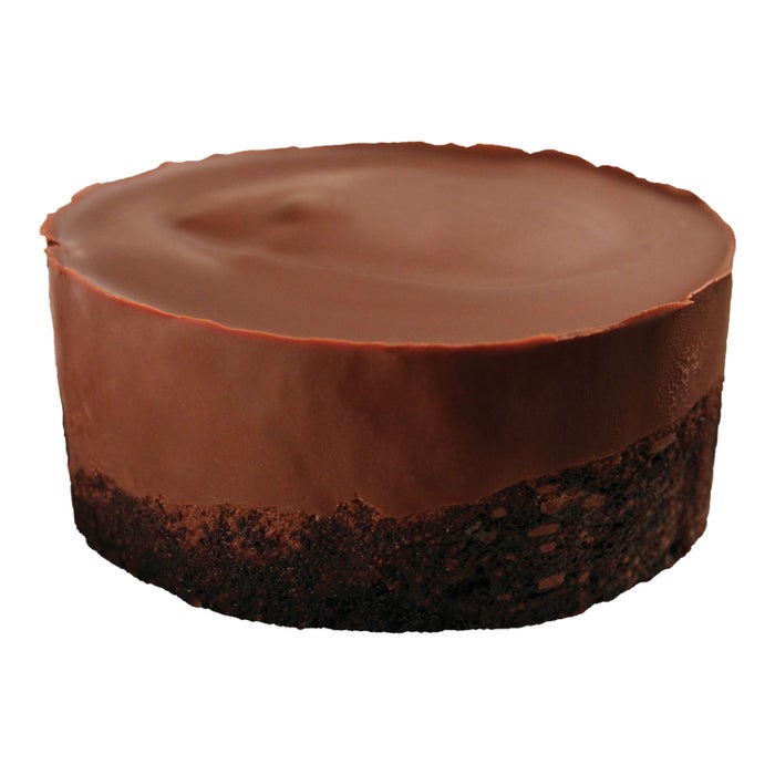 Gateau individuel vegan et sans gluten au chocolat