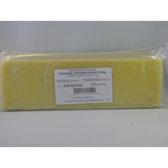 Cheddar vieilli 2 ans