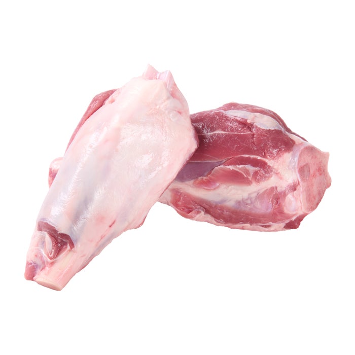 Jarrets d’agneau dénudés avec os